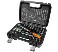 BRÜDER MANNESMANN Kit clé dynamométrique 1/4', 32 pièces