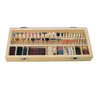 Mannesmann Set d'outils à fraiser, meuler, polir M92568 Ø tige 3,2 mm