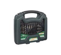 BRÜDER MANNESMANN Kit de forets & embouts, 75 pièces