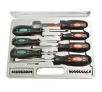 BRÜDER MANNESMANN Kit de tournevis, 21 pièces, avec embouts