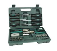 BRÜDER MANNESMANN Kit d'outils universels, 45 pièces