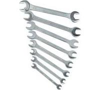 Brüder Mannesmann M 110-08DIN Jeu de clés plates doubles 8 pièces Ouverture de clé (métrique) 6 - 22 mm
