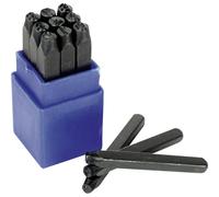 Brüder Mannesmann M 245-10 9 pièces Jeu de poinçons chiffres Hauteur des