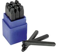 Brüder Mannesmann M 245-10 9 pièces Jeu de poinçons chiffres Hauteur des caractères: 10 mm