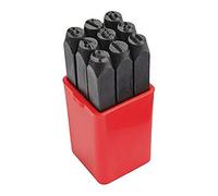Mannesmann Jeu de poinçons chiffres M 245-10 Hauteur des caractères 10 mm Boîte plastique