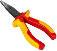 Brüder Mannesmann M10609 VDE Pince à becs plats Acier Chrome-Vanadium 160 mm