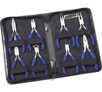 Mannesmann Pinces M10808 – Jeu 8 pièces pour électronique et mécanique 100–145 mm bleu