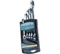 Brüder Mannesmann M19828 Clé à cliquet 5 pièces Ouverture de clé (métrique) 6 - 19 mm