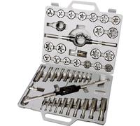 Brüder Mannesmann M53245 Kit de taraudage 45 pièces métrique M6, M8, M10, M12, M14, M16, M18, M20, M22, M24