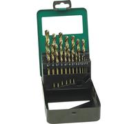 Brüder Mannesmann M54319 Jeu de forets pour le métal 19 pièces 1 mm, 1.5 mm, 2 mm, 2.5 mm, 3 mm, 3.5 mm, 4 mm, 4.5 mm, 5 mm, 5.5 mm, 6 mm, 6.5 mm 1 pc(s)