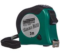 Mannesmann Mètre ruban M80503 Acier/Plastique 16 mm x 3 m 3 stoppeurs Vert Occasion