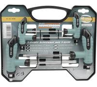 Brüder Mannesmann pour l'atelier Jeu de tournevis 8 pièces TORX® intérieur