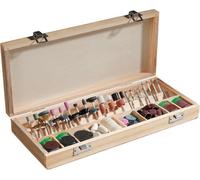 Brüder Mannesmann Set d'accessoires Mini-Grinder 200 pièces