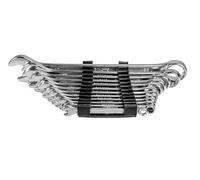 Brüder Mannesmann Jeu de clés polygonales M19652 – 12 pièces 6–22 mm Acier chrome‑vanadium