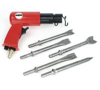 Brüder Mannesmann Werkzeuge 1513 Compressed Air Impact Chisel Set