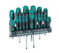 Brüder Mannesmann Werkzeuge M11415 Set de tournevis et embouts 37 pièces