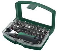 Brüder Mannesmann Werkzeuge M29705 Set de clé à douilles, douilles et embouts 32 pièces