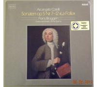 Brüggen Bylsma - Arcangelo Corelli. Sonaten op. 5 Nr. 7 - 12. Frans Brüggen. RCA. Vinyl LP.