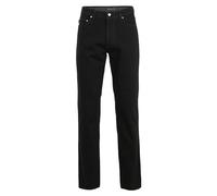 BRÜHL FINE TROUSERS Genua III 003142 Jean stretch pour homme avec taille élastique confortable en denim extensible à anneaux I Universel pour le quotidien ou le bureau, noir profond, 58