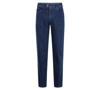 BRÜHL FINE TROUSERS Milano II 003142 Pantalon en tissu pour homme avec taille élastique confortable en denim stretch à anneaux I Liberté de mouvement optimale, Bleu (910), 44