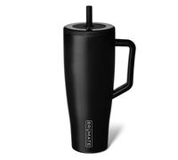 BrüMate Era - Gobelet de 1,2 l avec paille et couvercle - 100 % étanche - Froid pendant 24 heures - Bouteille d'eau en métal de 1,2 l avec poignée, tasse isotherme - Tasse de voyage et de gym