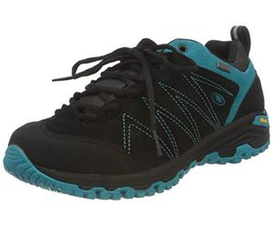 Bruetting 211301 mixte adulte Chaussure de course tout terrain, Schwarz/Türkis, 40 EU