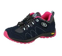 Brütting Bergen Low, Chaussures de Randonnée Basses Mixte, Bleu (Marine/Pink/Blau Marine/Pink/Blau), 38 EU