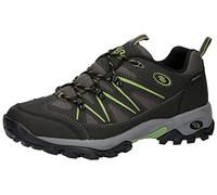 Brütting Chaussures basses de trekking et de randonnée unisexes Mount Hunter Low, Anthracite, vert., 44 EU