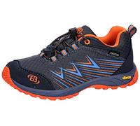 Brütting Chesna Low Chaussure de Course Tout Terrain, Anthracite, Bleu, Orange, 41 EU