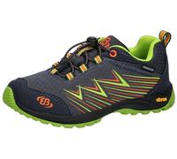 Brütting Chesna Low Chaussures de Trekking, Bleu Marine Citron Orange, 29 EU