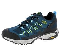 Brütting Expedition, Chaussures de Randonnée Basses Femme, Bleu (Marine/Blau/Lemon Marine/Blau/Lemon), 39 EU