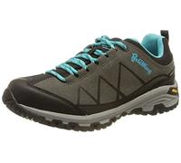 Brütting Femme Kansas Chaussures Basses de Trekking et de randonnée, Gris, Noir, Turquoise, 38 EU