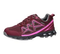 Brütting Femme Power Chaussures Basses de Trekking et de randonnée, Bordeaux, Gris, Rose, 39 EU