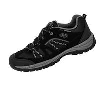 Brütting Mixte Fresno Chaussures de Randonnée Basses, Noir (Schwarz/Grau Schwarz/Grau), 39 EU