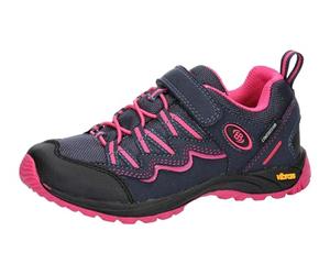 Brütting Garçon Fille Atlanta Low Vs Chaussures de Trekking, Rose Marine, 28 EU
