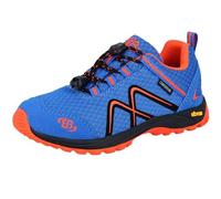 Brütting Guide Chaussure de Course Tout Terrain, Bleu/Orange, 35 EU