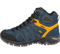 Brütting Hommes Chaussures de randonnée/de plein air/à lacets MOUNT KAPELA HIGH Bleu Mélange de cuir et de textile Taille : 43