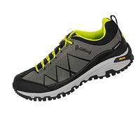 Bruetting Kansas, Chaussures de Randonnée Basses Mixte Adulte, Gris (Anthrazit/Schwarz/Lemon Anthrazit/Schwarz/Lemon), 37 EU