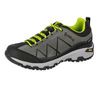 Brütting Kansas, Chaussures de Randonnée Basses Mixte, Gris Anthrazit Schwarz Lemon Anthrazit Schwarz Lemon, 44 EU