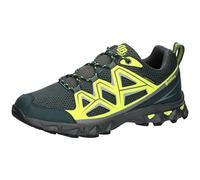 Brütting Mixte Alimentation : Chaussures de Trekking et de randonnée, Olive Citron Gris, 45 EU