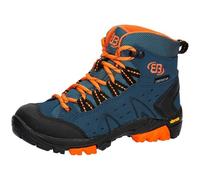 Brütting Mixte enfant Mount Bona High Kids Chaussure de course tout terrain, Orange Pétrole, 33 EU
