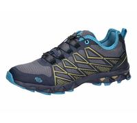 Brütting Mixte Mission Chaussures de Marche, Bleu Marine Olive pétrole, 43 EU