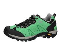 Brütting Mixte Mount Bona Low Chaussures Basses de Trekking et de randonnée, Vert/Noir, 38 EU