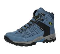 Brütting Mixte Mount Pinos High Bottes de Trekking, Bleu/Noir/Citron, 37 EU