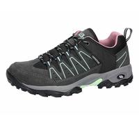 Brütting Mixte Mount Pinos Low Chaussures de Trekking, Anthracite, Turquoise, Violet, 39 EU