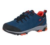Brütting Mixte Mount Trish Low Chaussures de Course Cross, Bleu Marine/Orange, 43 EU