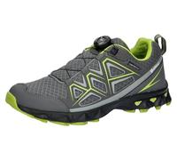 Brütting Mixte Power Chaussures de Marche, Anthracite, Vert, 36 EU