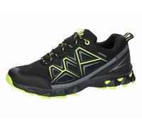Brütting Mixte Power Chaussures de Marche, Noir/Gris/Citron, 46 EU