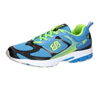 Brütting Mixte Runaway Chaussures de Course, Bleu (Blau/Schwarz/Lemon Blau/Schwarz/Lemon), 46 EU