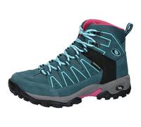 Brütting Mont Pinos High Bottes de trekking unisexes, bleu pétrole, turquoise, rose, 36 EU